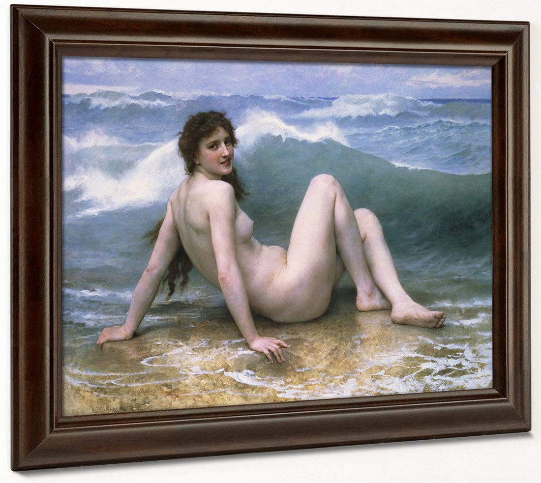 The Wave By William Adolphe Bouguereau - Image 6