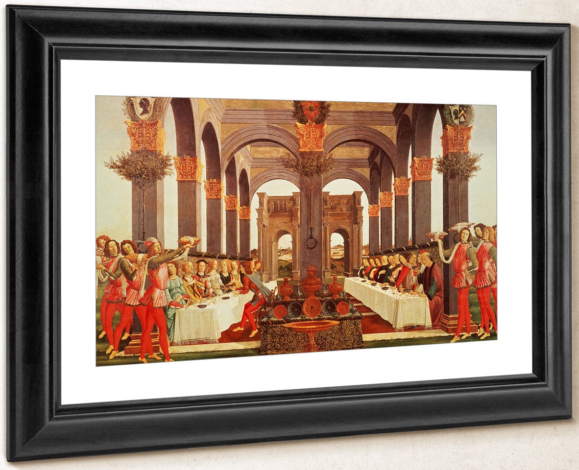 The Wedding Feast I By Sandro Botticelli - Image 4