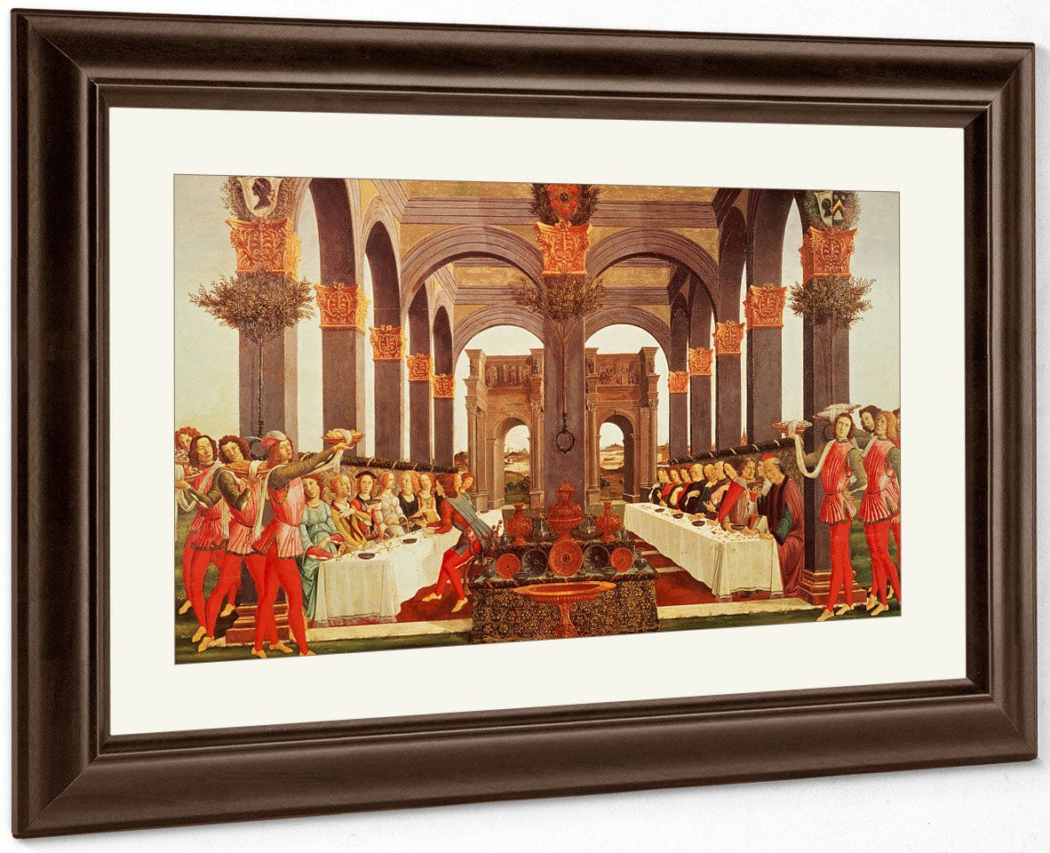 The Wedding Feast I By Sandro Botticelli - Image 5
