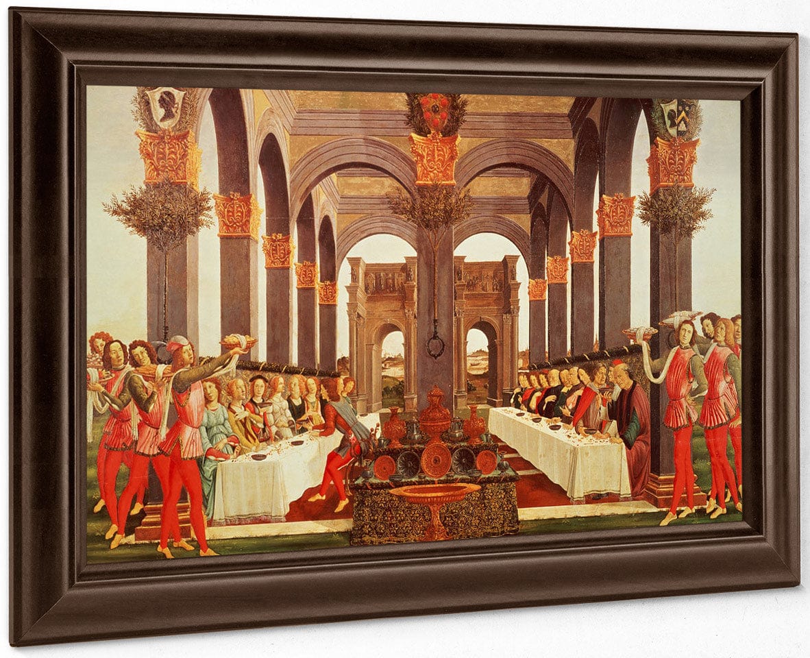 The Wedding Feast I By Sandro Botticelli - Image 6