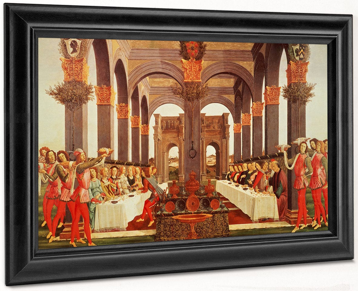The Wedding Feast I By Sandro Botticelli - Image 8