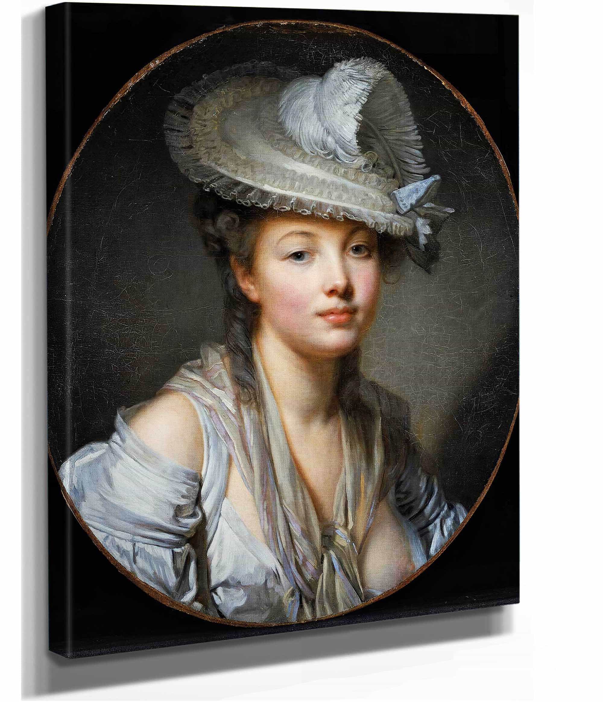 The White Hat by Jean Baptiste Greuze