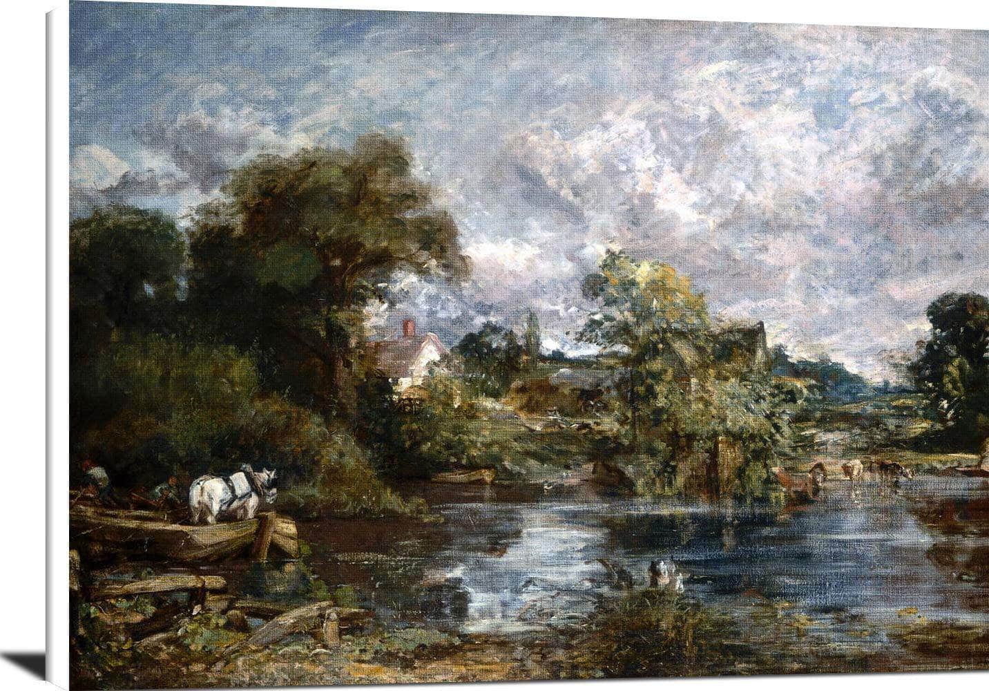 The White Horse Painting John Constable Canvas Art