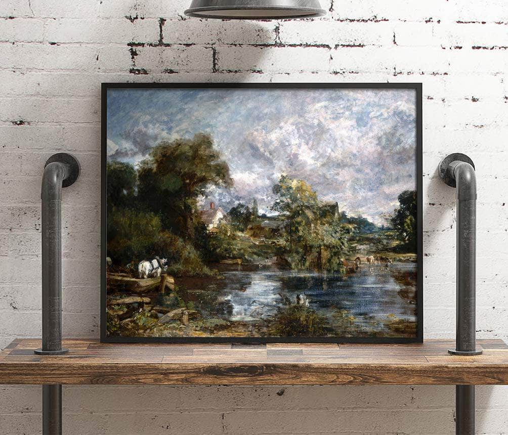 The White Horse Painting John Constable Canvas Art - Image 4
