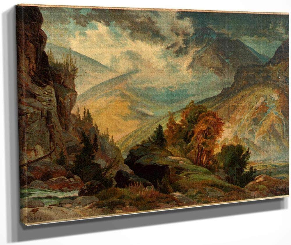 The White Mountains By Thomas Moran