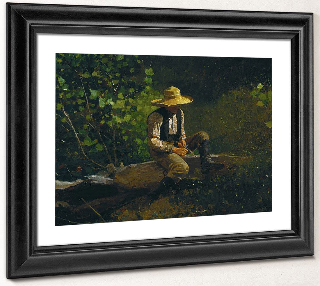 The Whittling Boy By Winslow Homer - Image 4