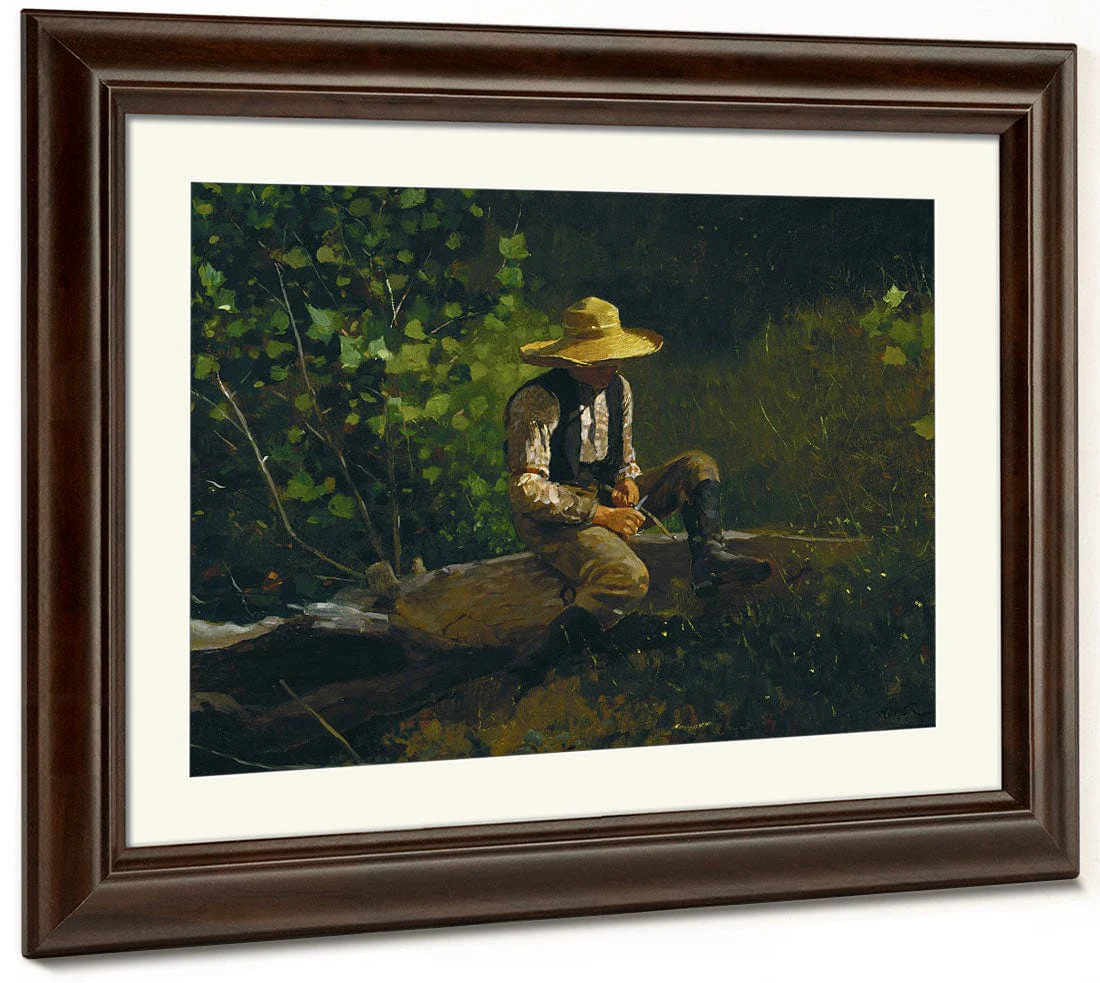 The Whittling Boy By Winslow Homer - Image 5