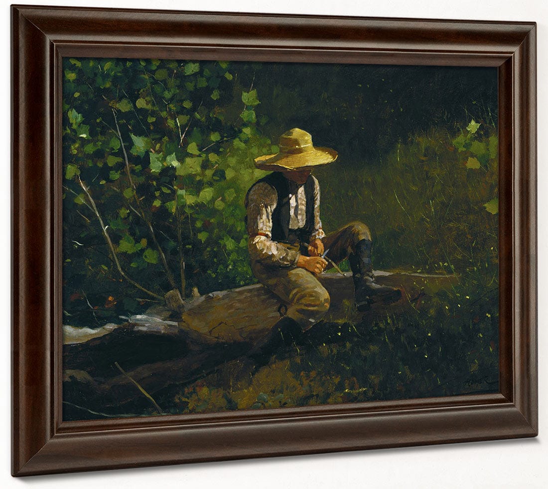 The Whittling Boy By Winslow Homer - Image 6