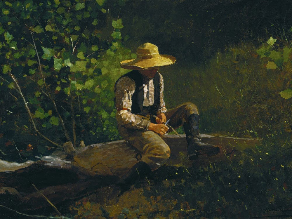 The Whittling Boy By Winslow Homer - Image 7
