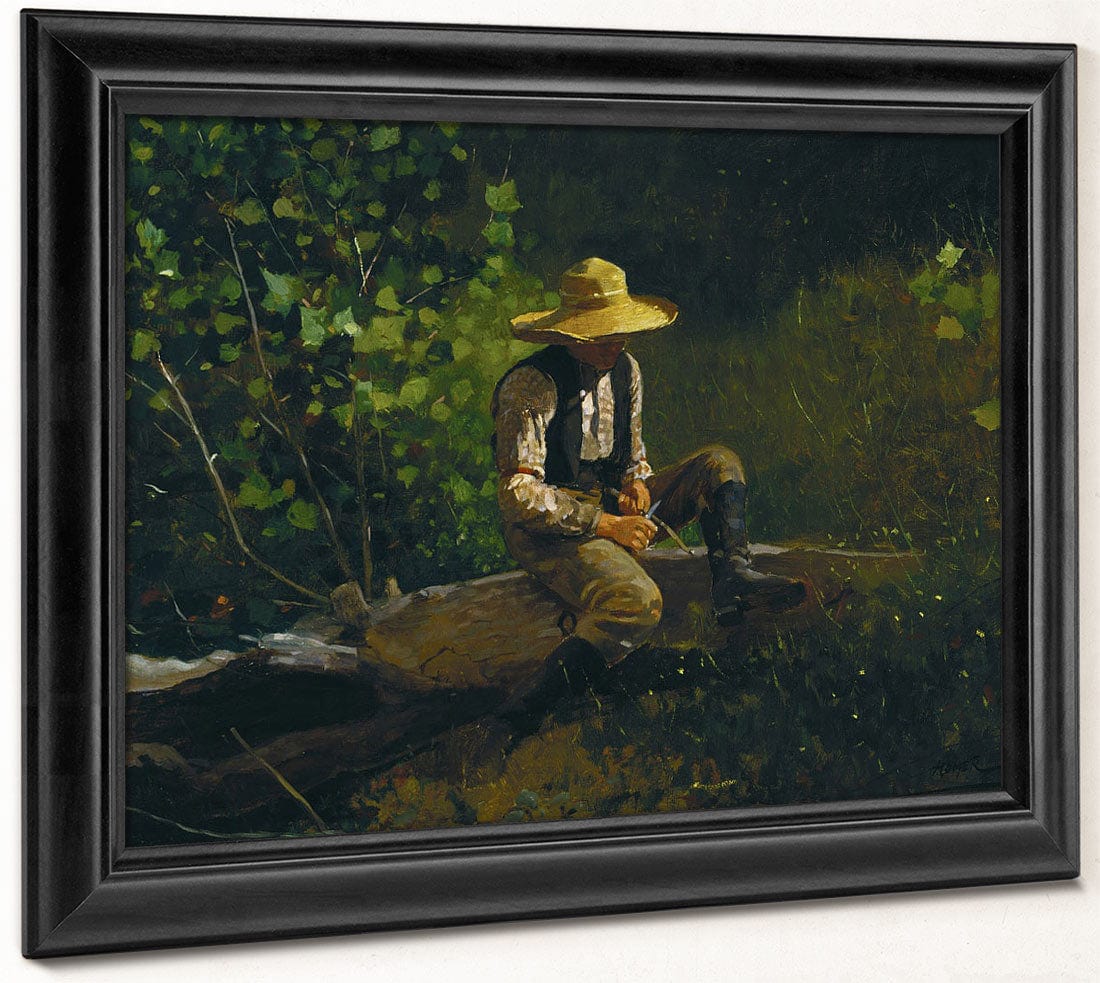 The Whittling Boy By Winslow Homer - Image 8