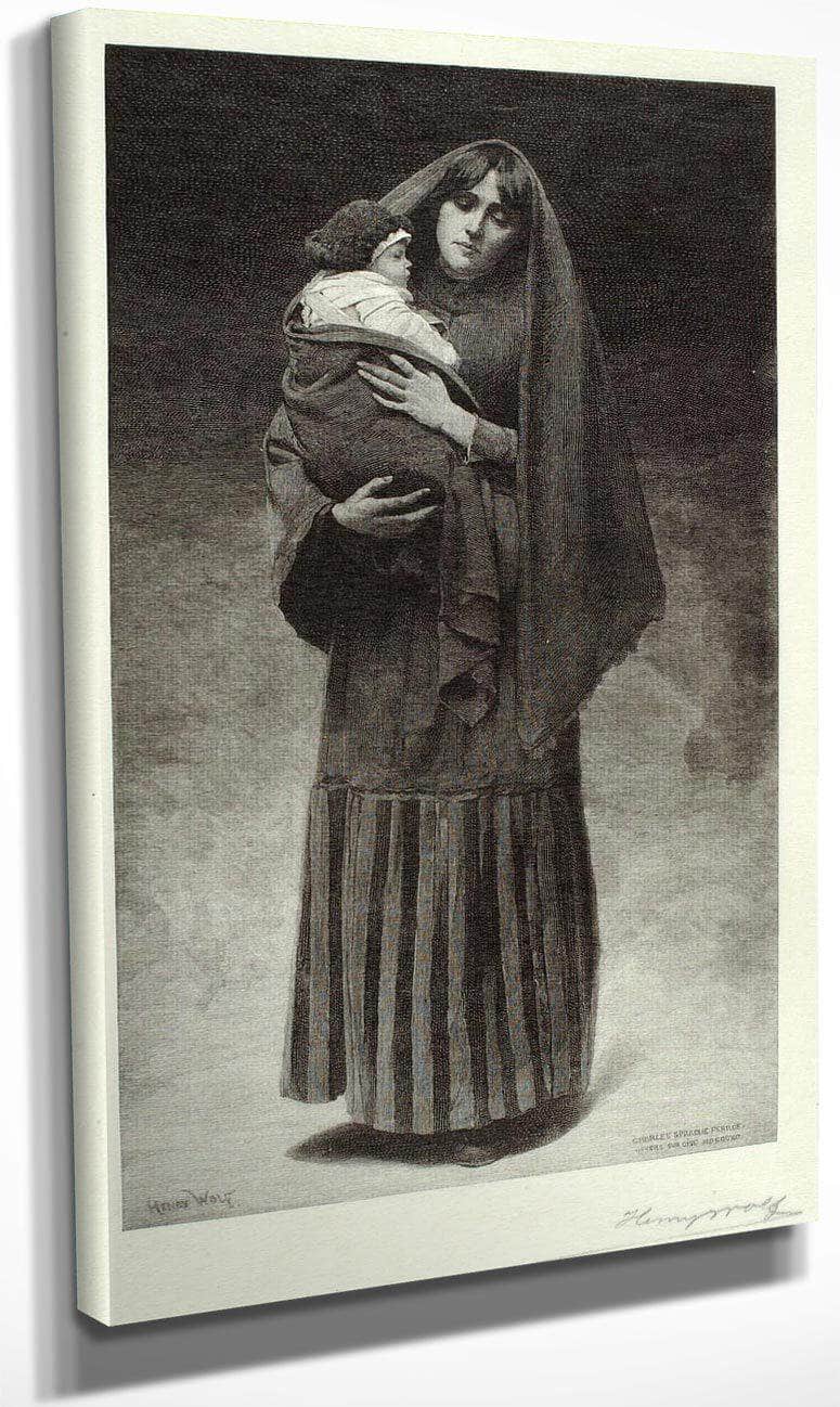 The Widow By Charles Sprague Pearce