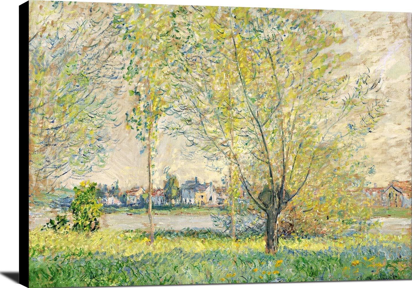The Willows Painting Claude Monet Canvas Art - Image 2