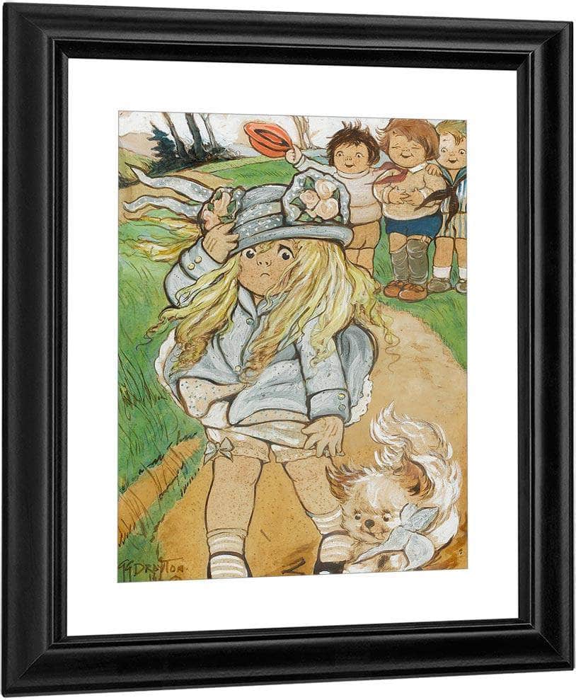 The Windy Day2 By Grace G Drayton - Image 3