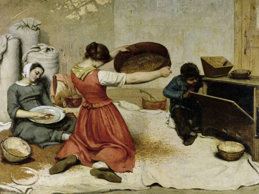 The Winnowers By Jean Desire Gustave Courbet - Image 7
