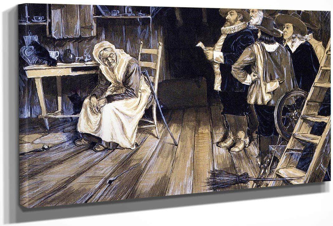 The Witch Hunt By Henry Ossawa Tanner