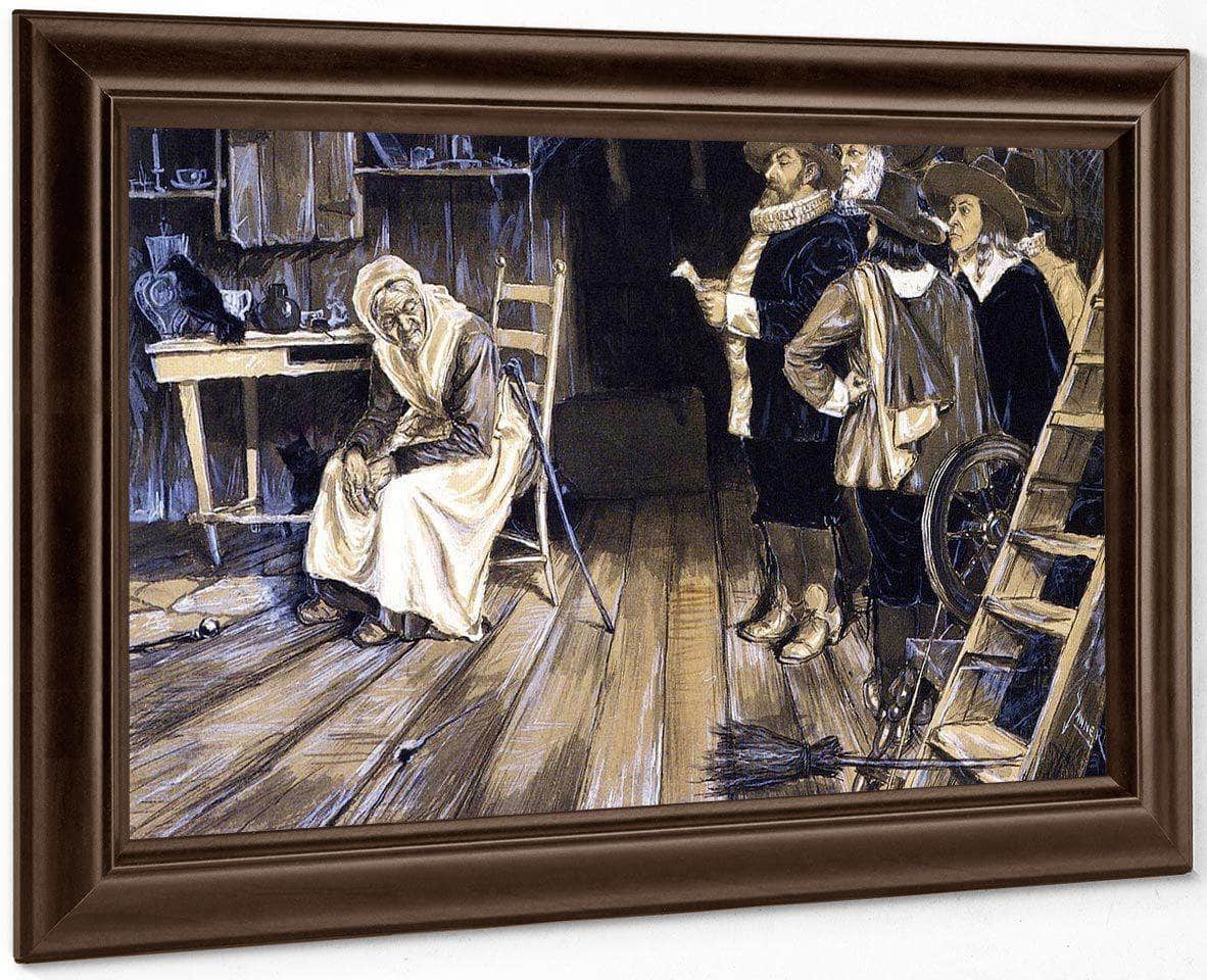 The Witch Hunt By Henry Ossawa Tanner - Image 6