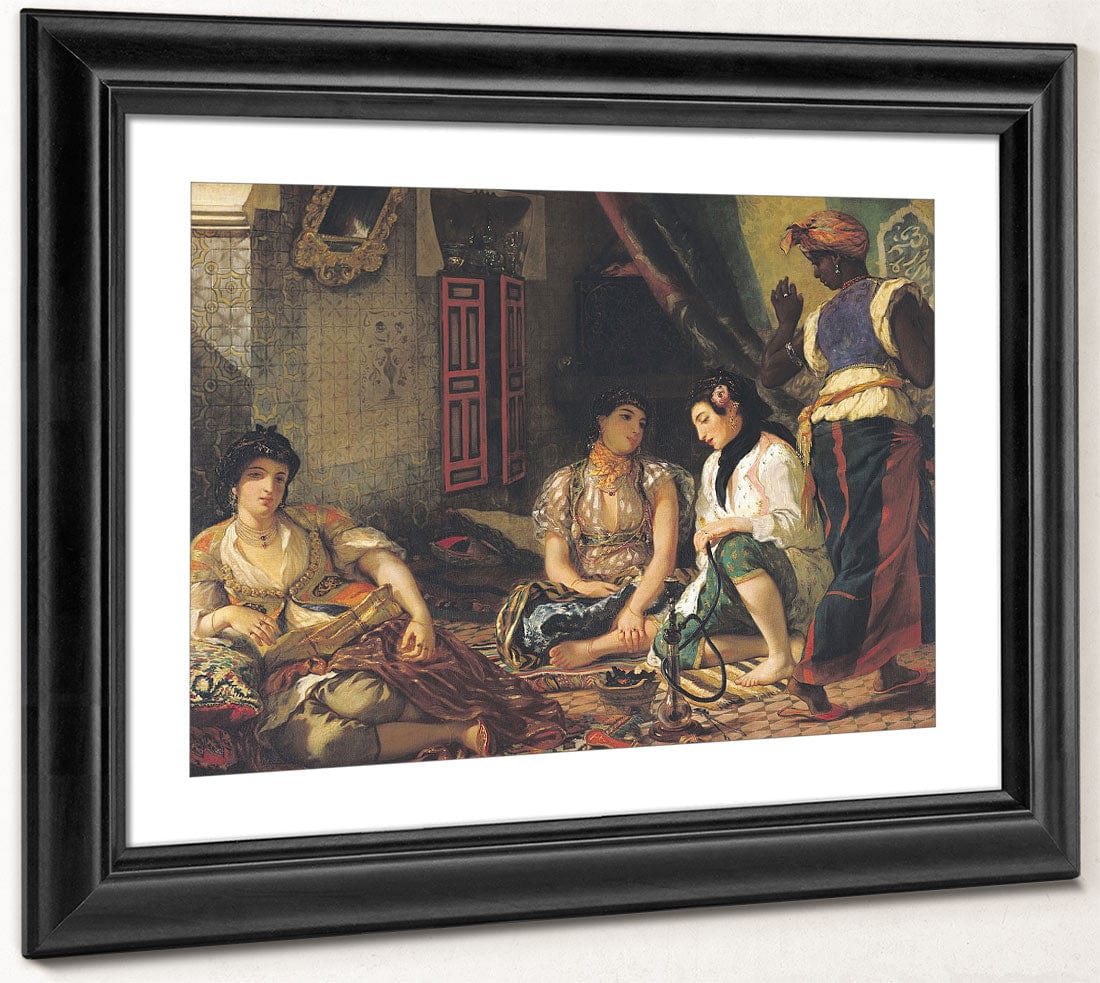 The Women Of Algiers In Their Apartment By Ferdinand Victor Eugene Delacroix - Image 4