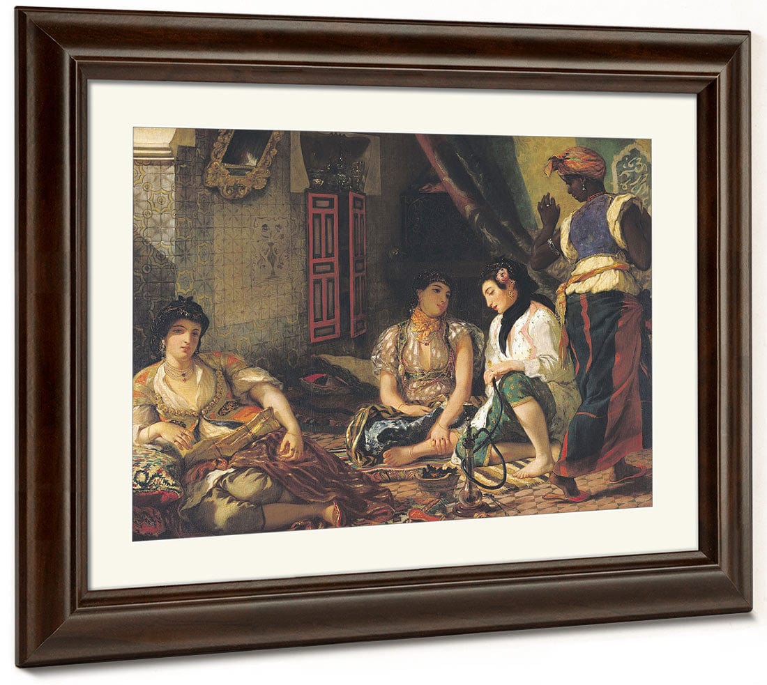 The Women Of Algiers In Their Apartment By Ferdinand Victor Eugene Delacroix - Image 5