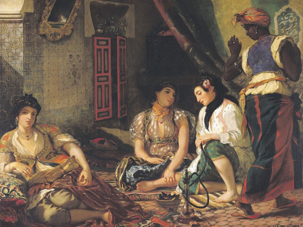 The Women Of Algiers In Their Apartment By Ferdinand Victor Eugene Delacroix - Image 7