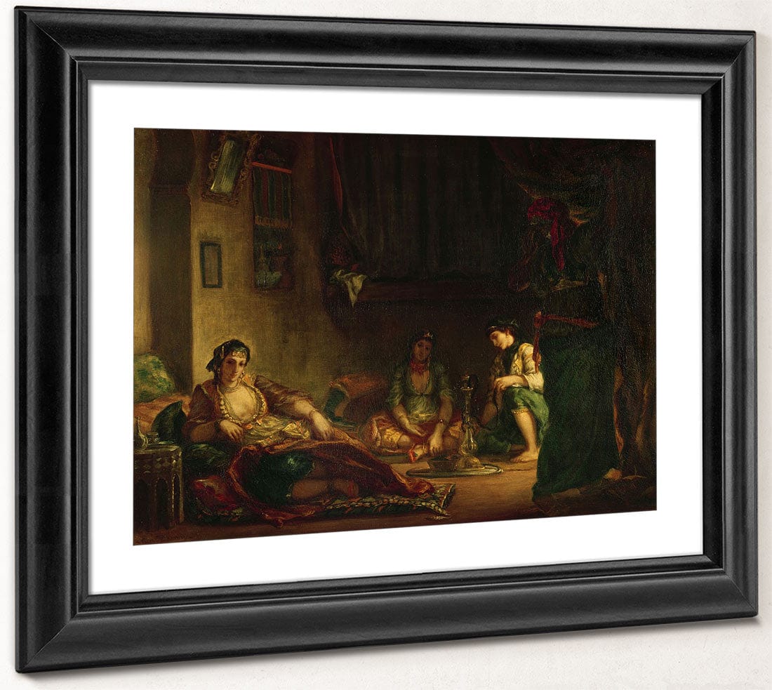 The Women Of Algiers In Their Harem By Ferdinand Victor Eugene Delacroix - Image 4