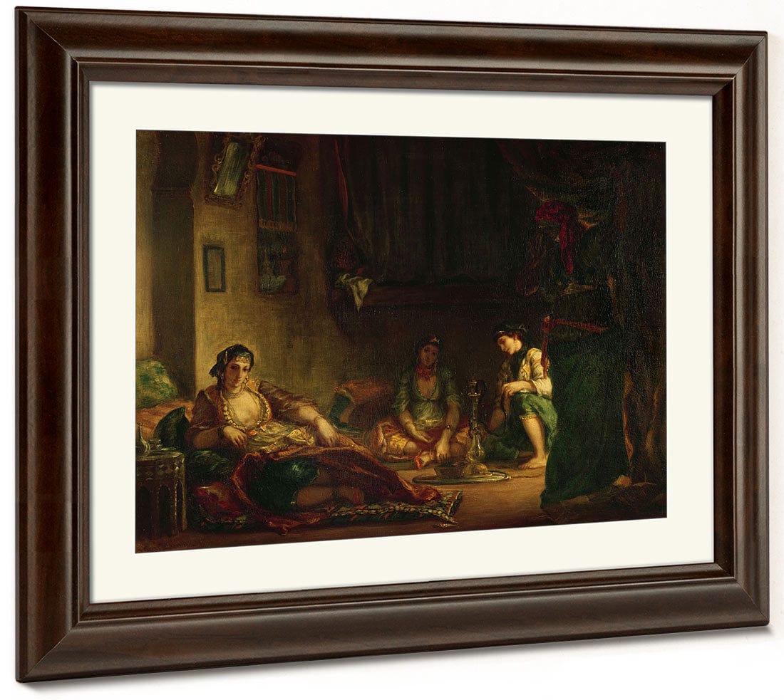 The Women Of Algiers In Their Harem By Ferdinand Victor Eugene Delacroix - Image 5