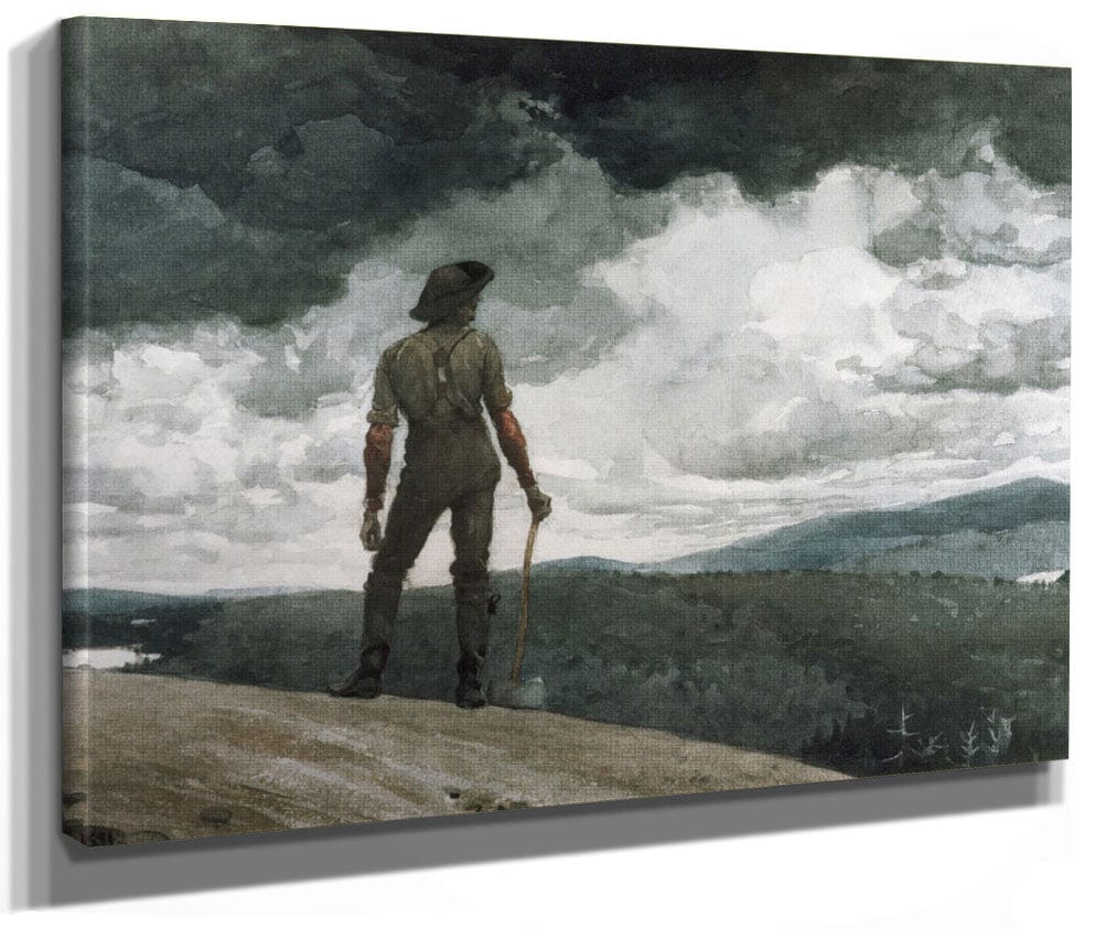 The Woodcutter By Winslow Homer
