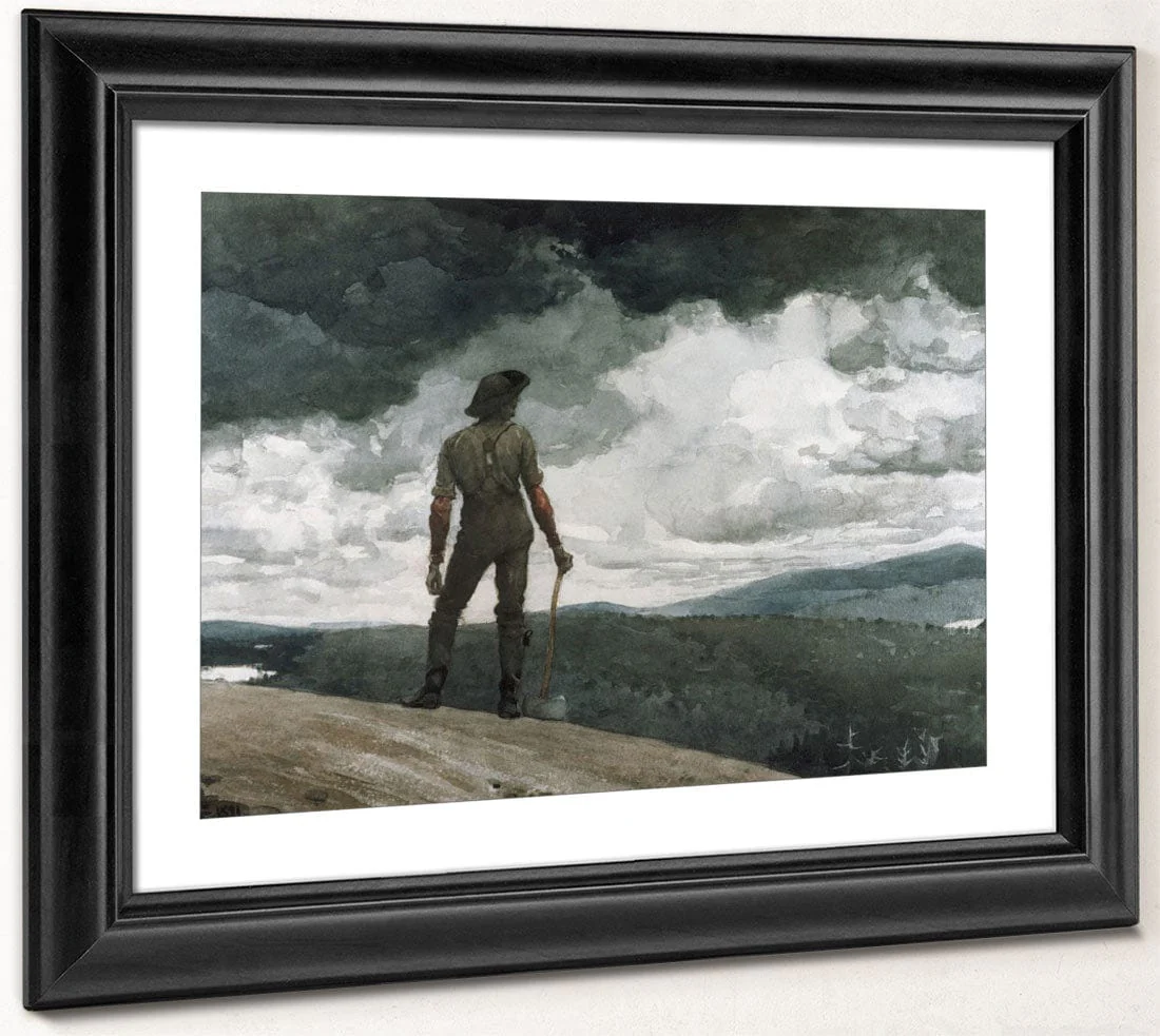 The Woodcutter By Winslow Homer - Image 4