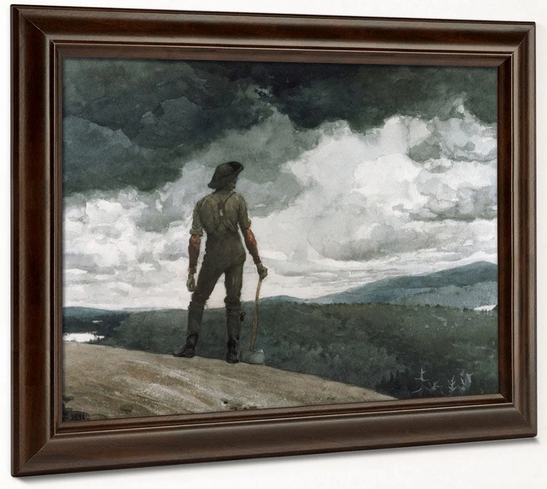 The Woodcutter By Winslow Homer - Image 6