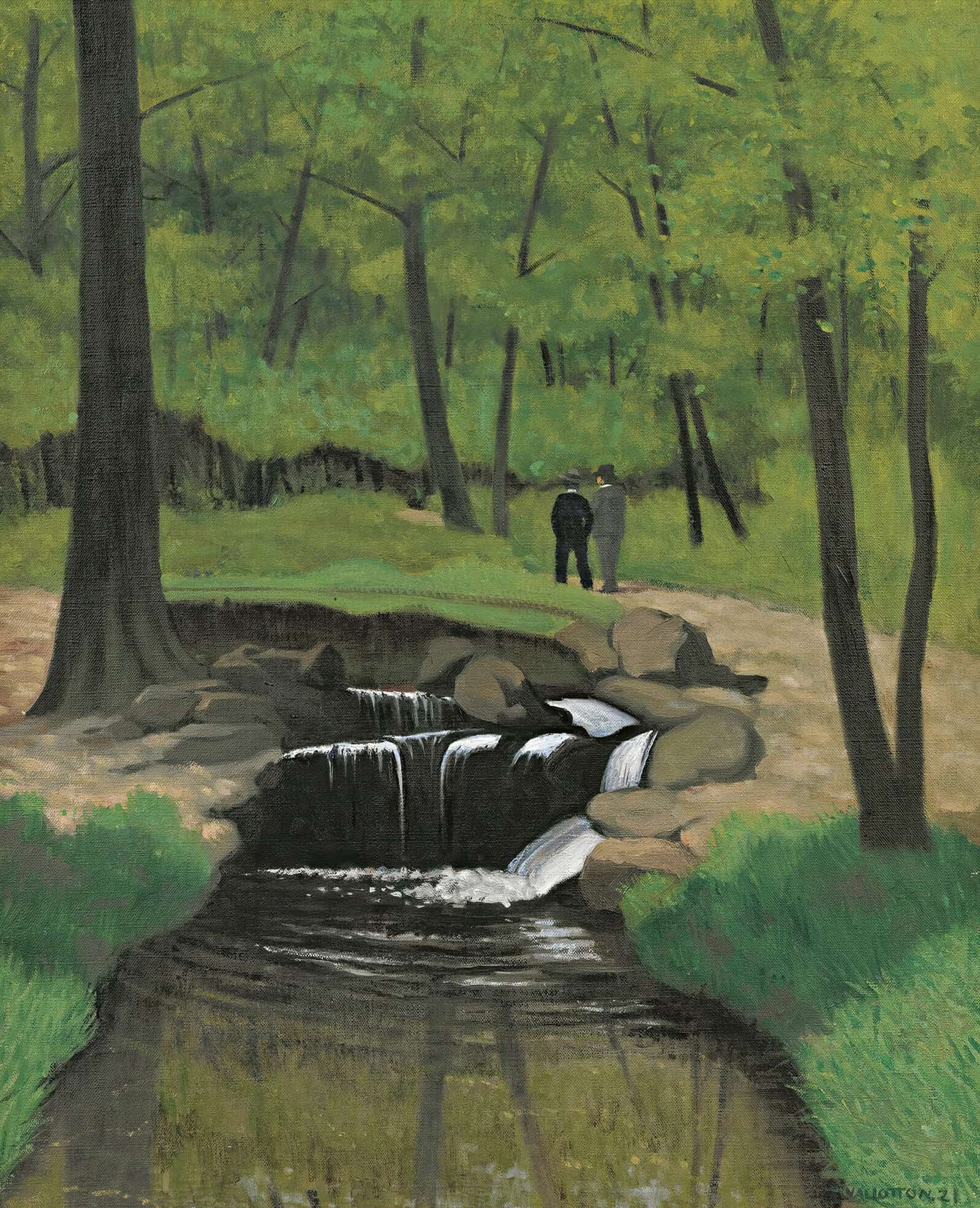The Woods Of Boulogne by Felix Vallotton