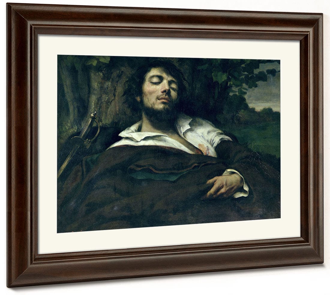 The Wounded Man By Jean Desire Gustave Courbet - Image 5