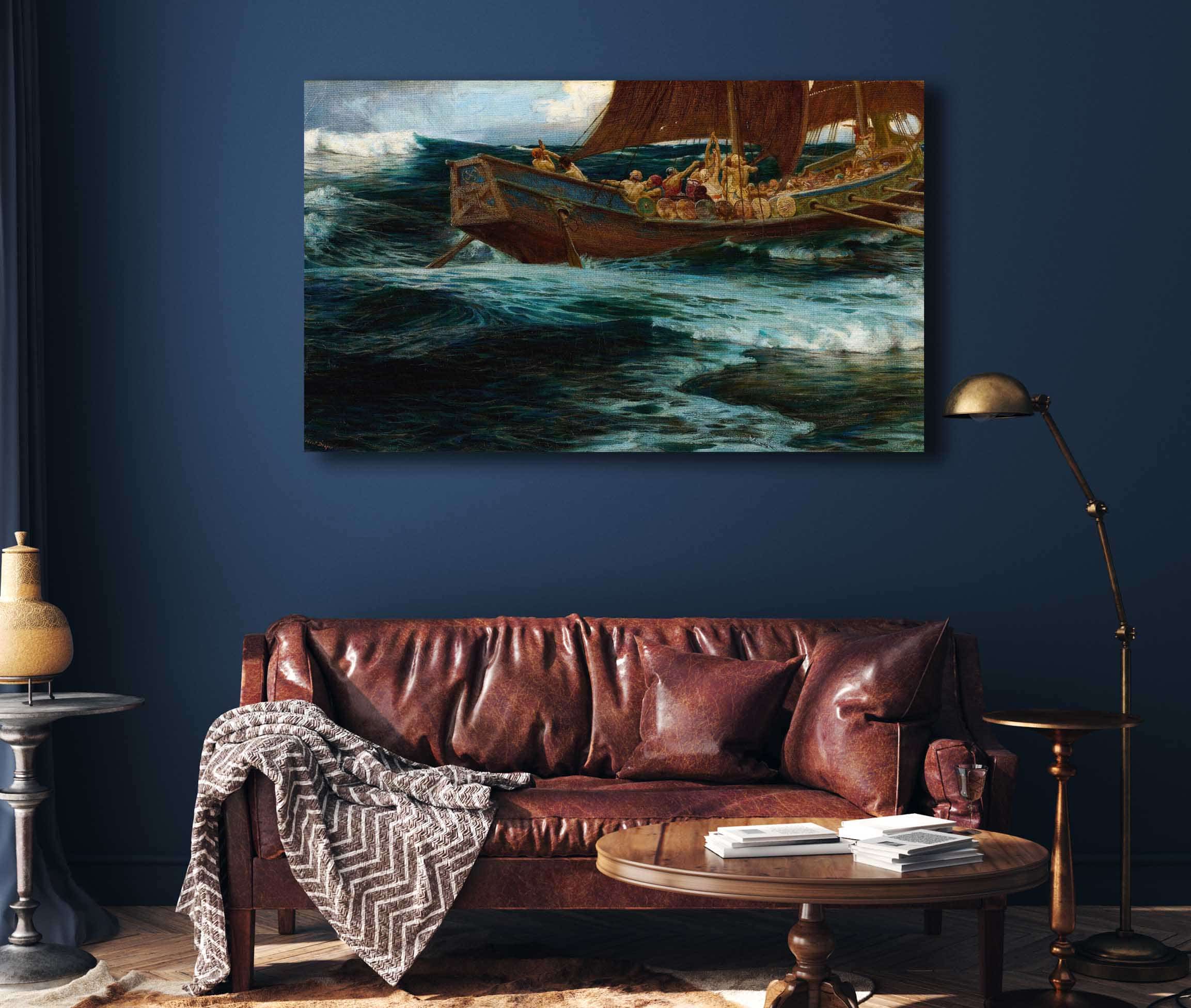 The Wrath Of The Sea God by Herbert James Draper - Image 4