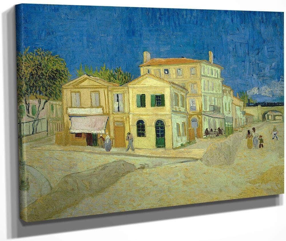 The Yellow House ('The Street') 2 By Vincent Van Gogh