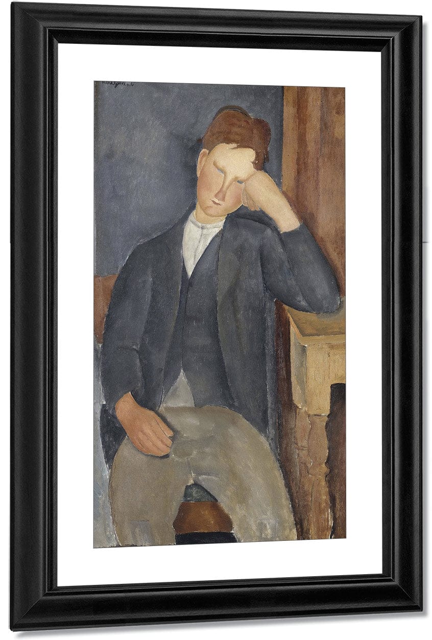 The Young Apprentice By Amedeo Modigliani - Image 3