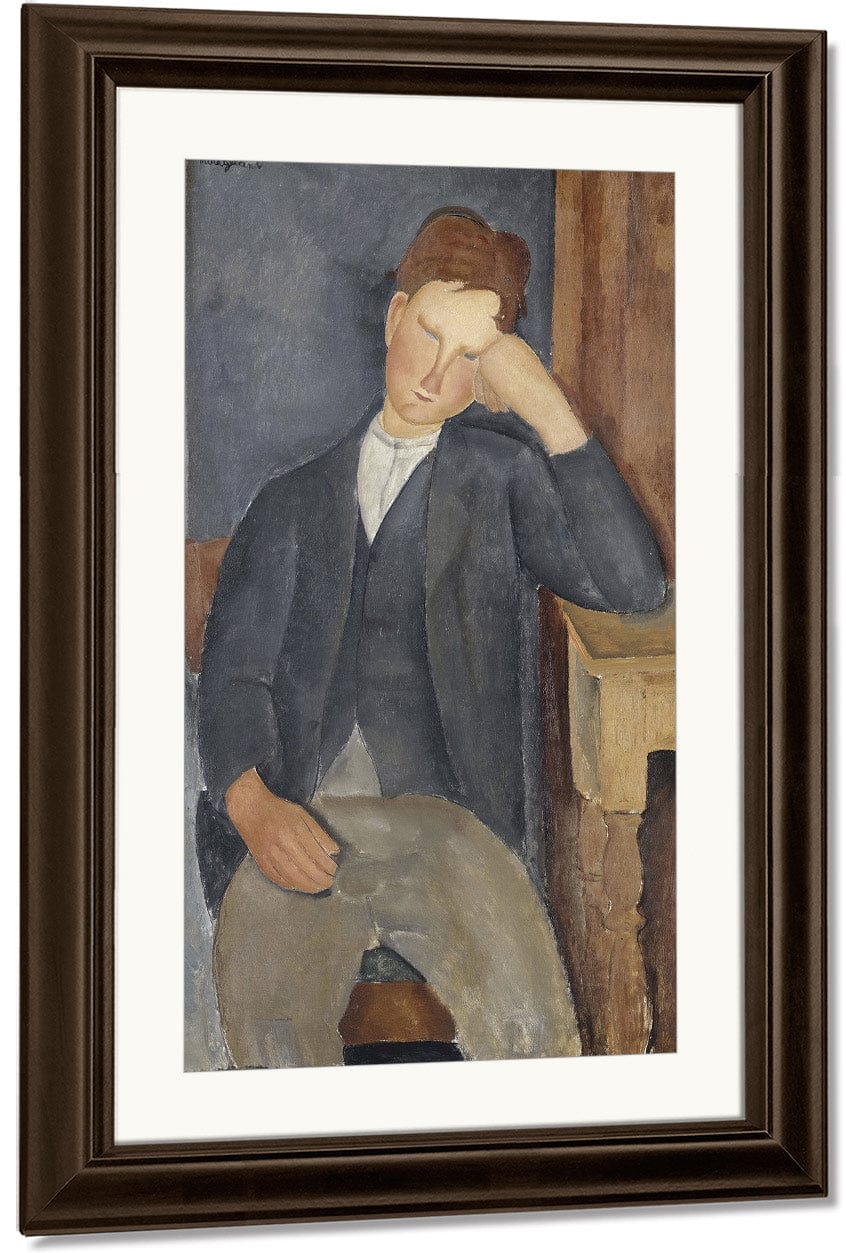 The Young Apprentice By Amedeo Modigliani - Image 4