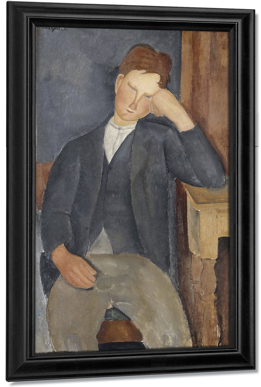 The Young Apprentice By Amedeo Modigliani - Image 7
