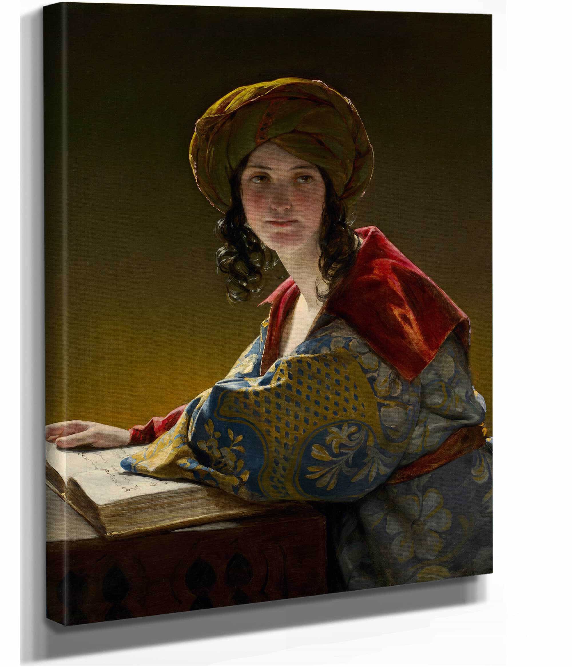 The Young Eastern Woman by Friedrich Von Amerling - Image 2
