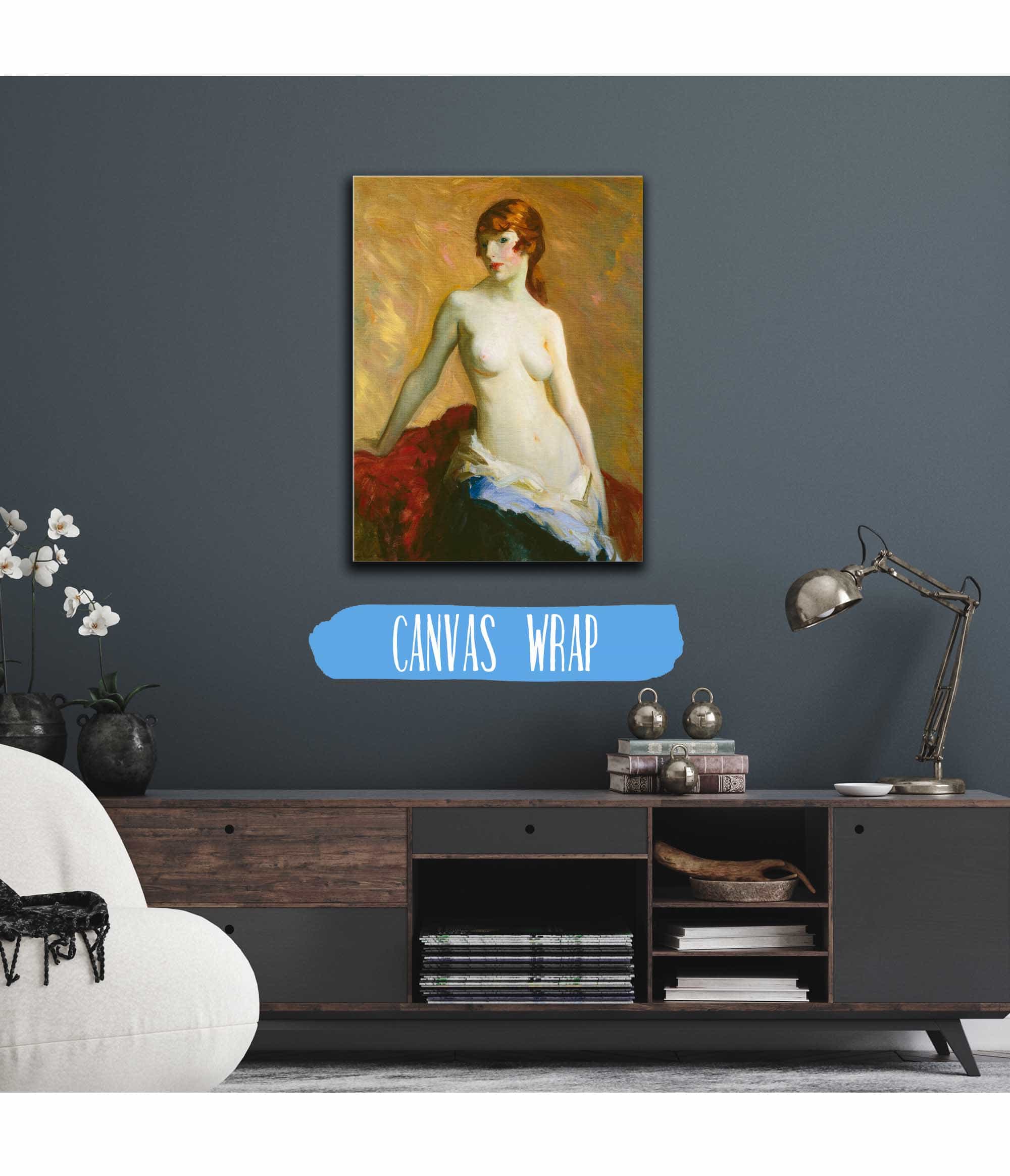 The Young Girl by Robert Henri - Image 3