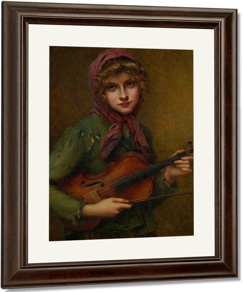 The Young Violinist By Francis Martin Kavel - Image 4