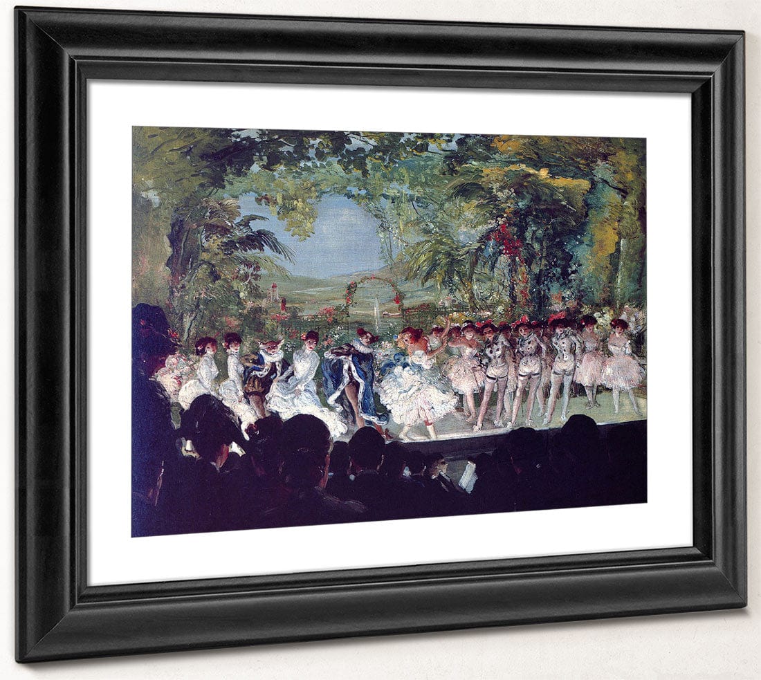 Theatre Scene 1906 1907 By Everett Shinn - Image 4