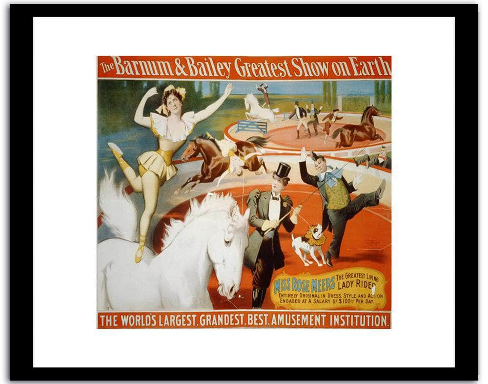The Barnum & Bailey Vintage Circus Posterb