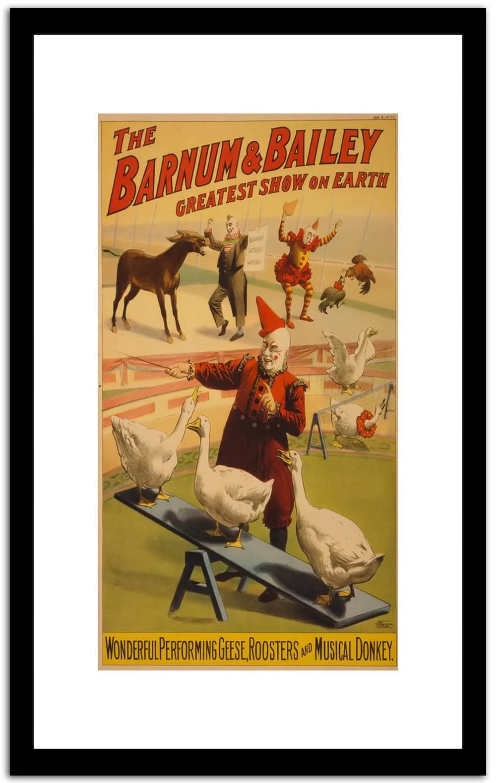 The Barnum & Bailey  Vintage Circus Postere