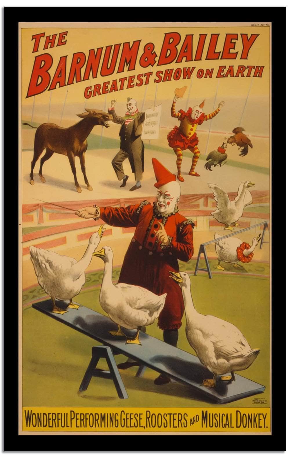 The Barnum & Bailey  Vintage Circus Postere - Image 2