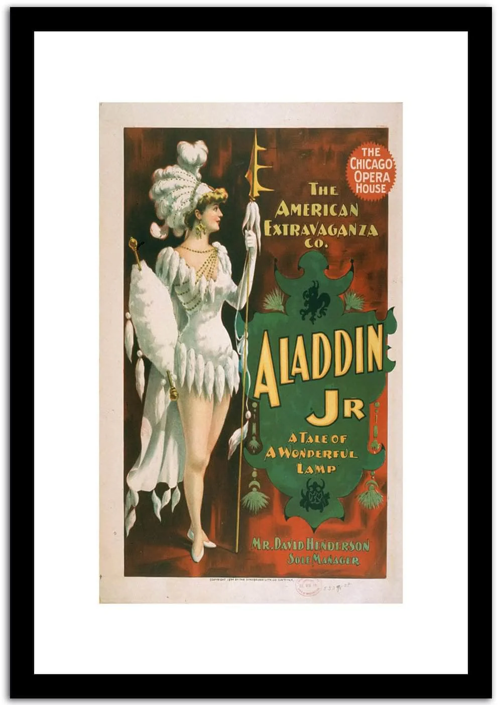 The Chicago Opera House Wpa Vintage Advertising