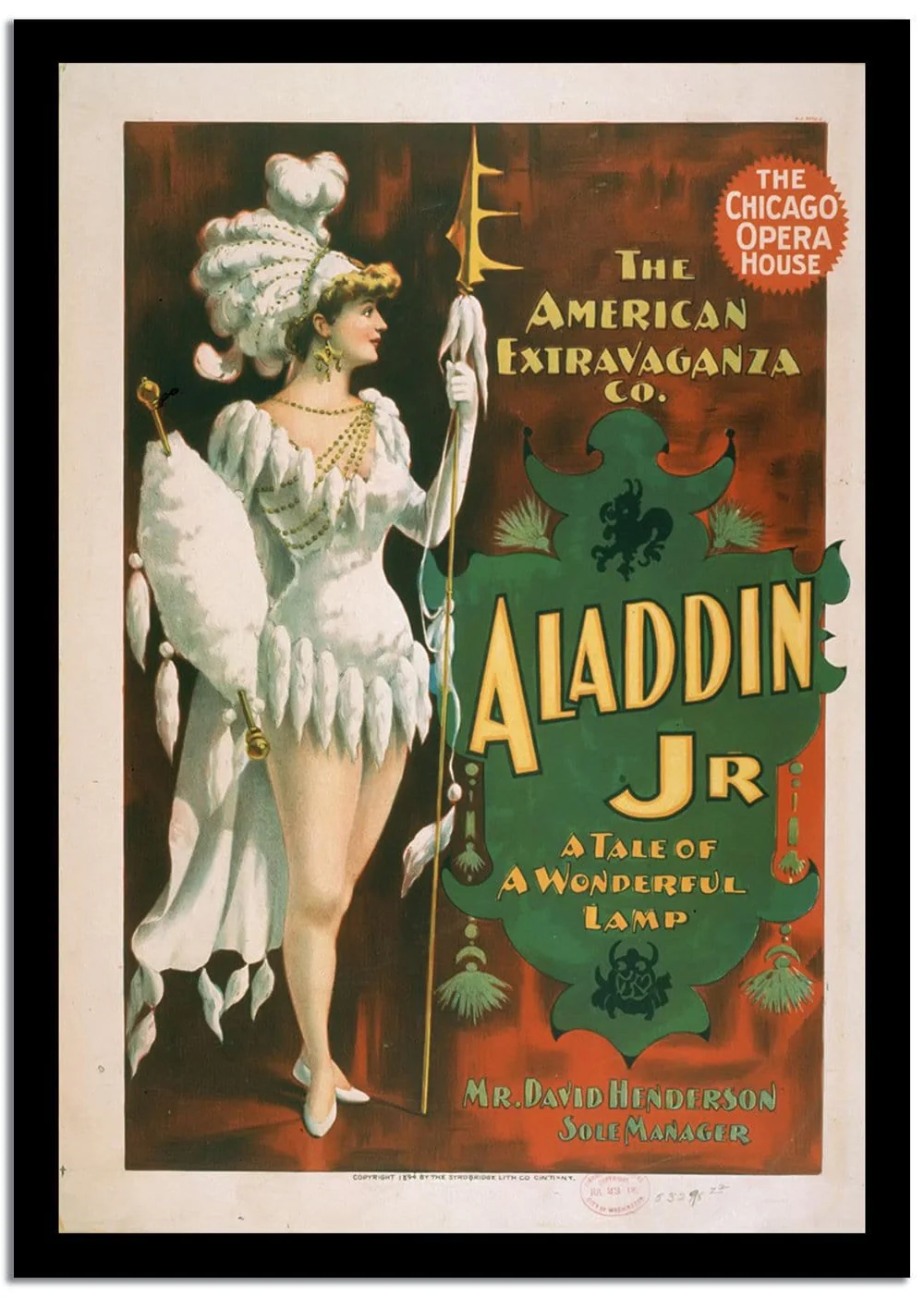 The Chicago Opera House Wpa Vintage Advertising - Image 2