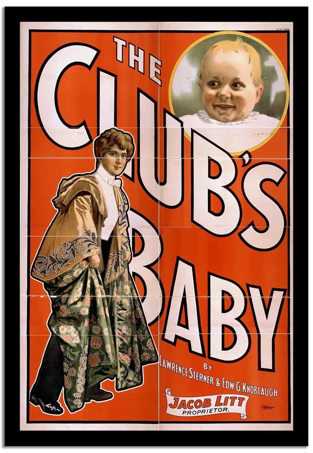 The Circus Baby Vintage Poster - Image 2