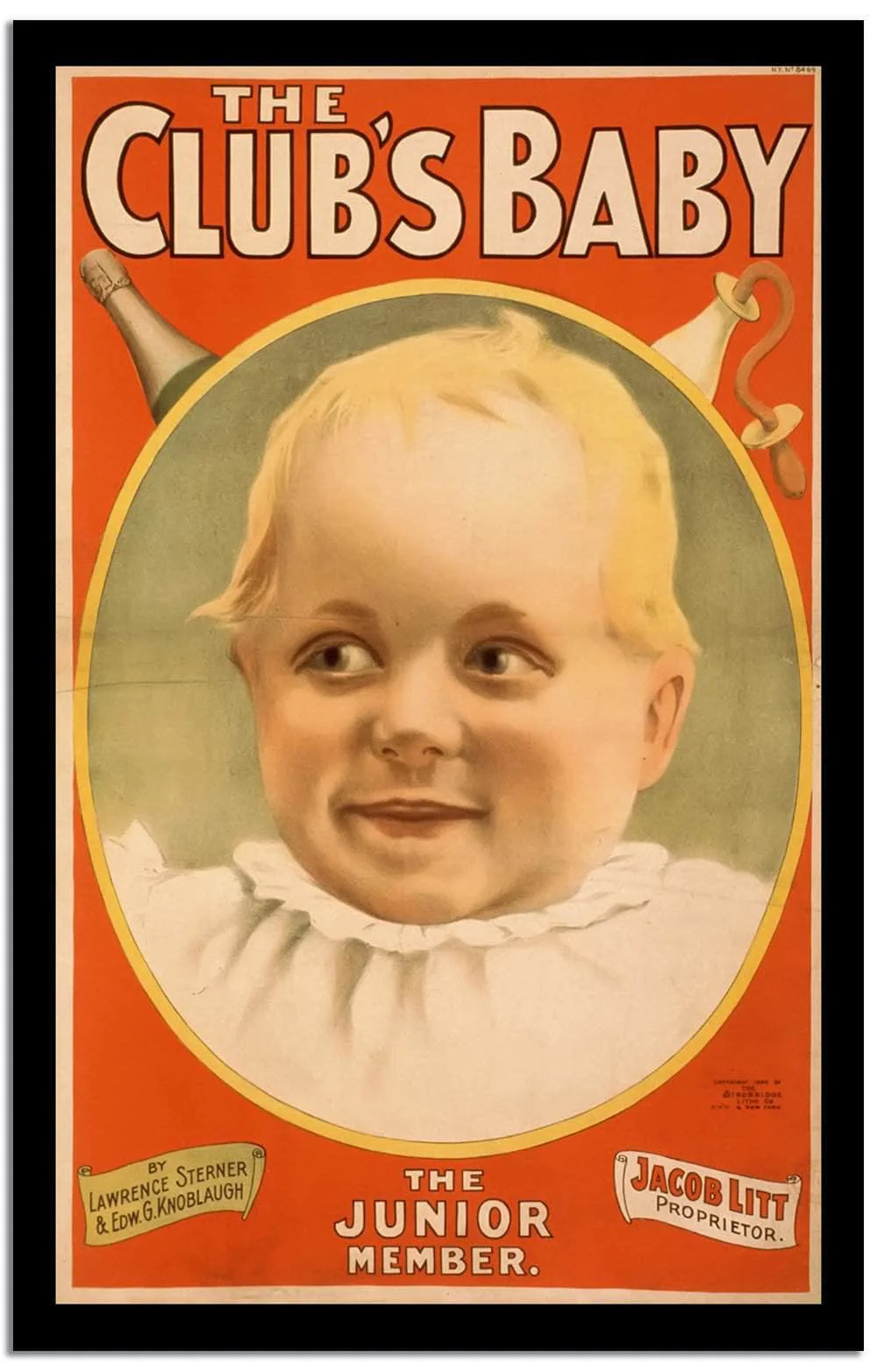 The Clubs Baby Vintage Posterb - Image 2