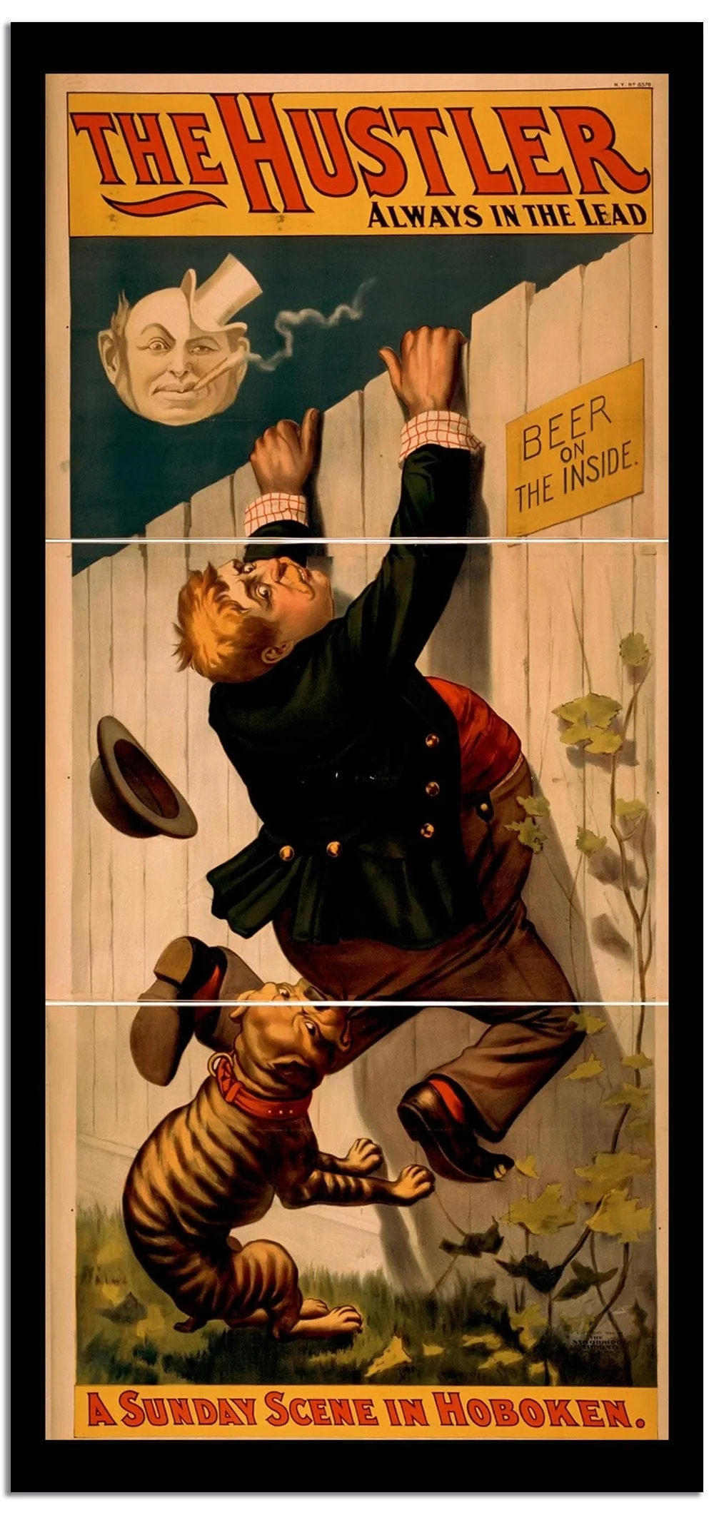 The Hustler Vintage Movie Poster - Image 2