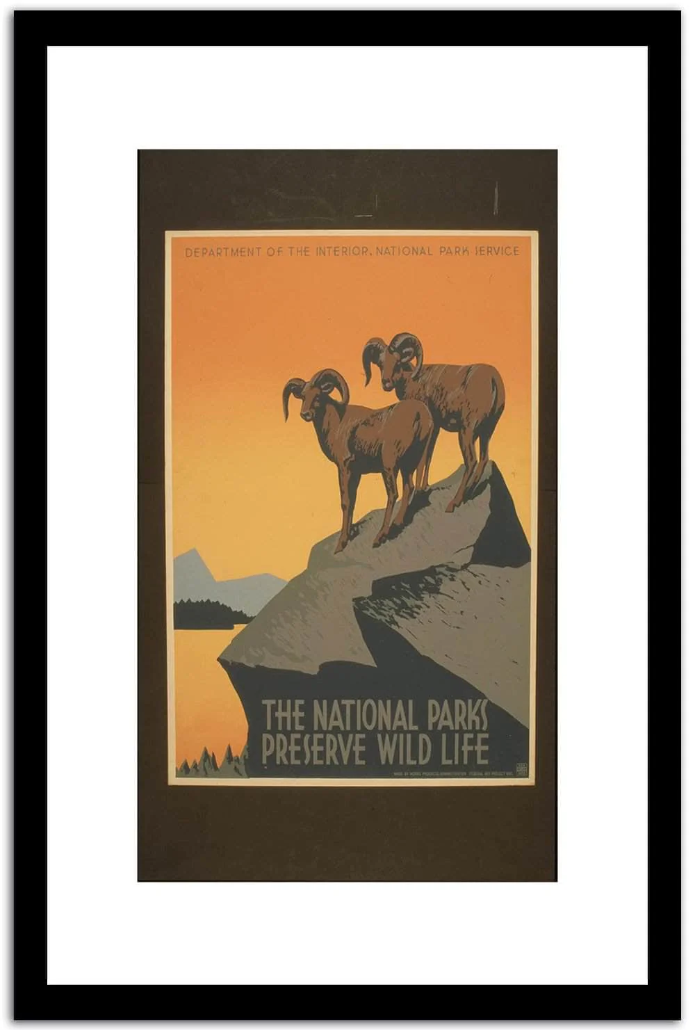 The National Park Vintage Poster