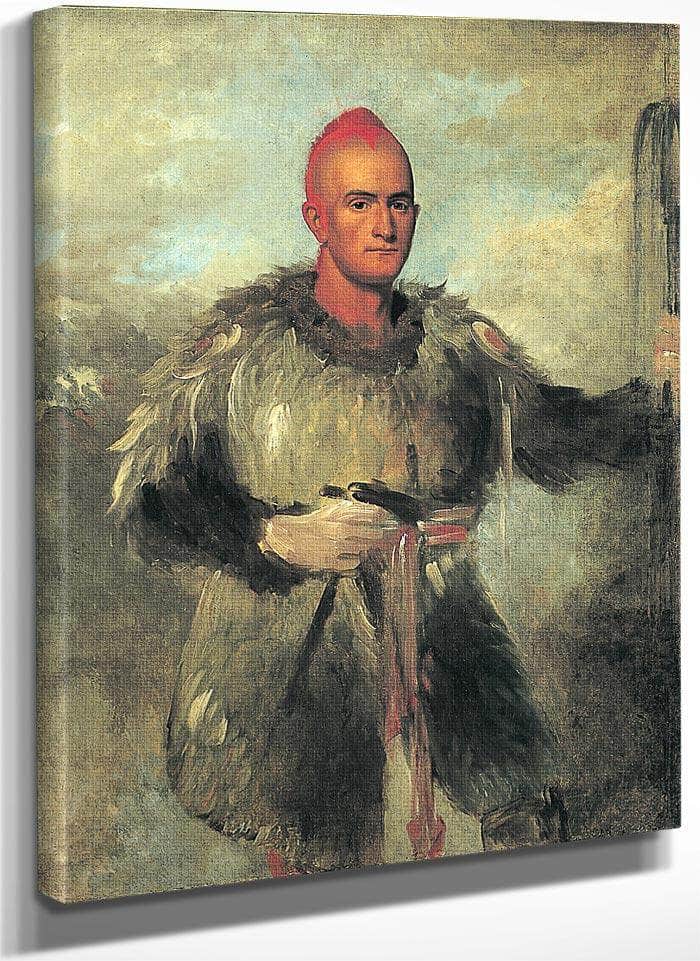 Theodore Burr Catlin, In Indian Costume By George Catlin