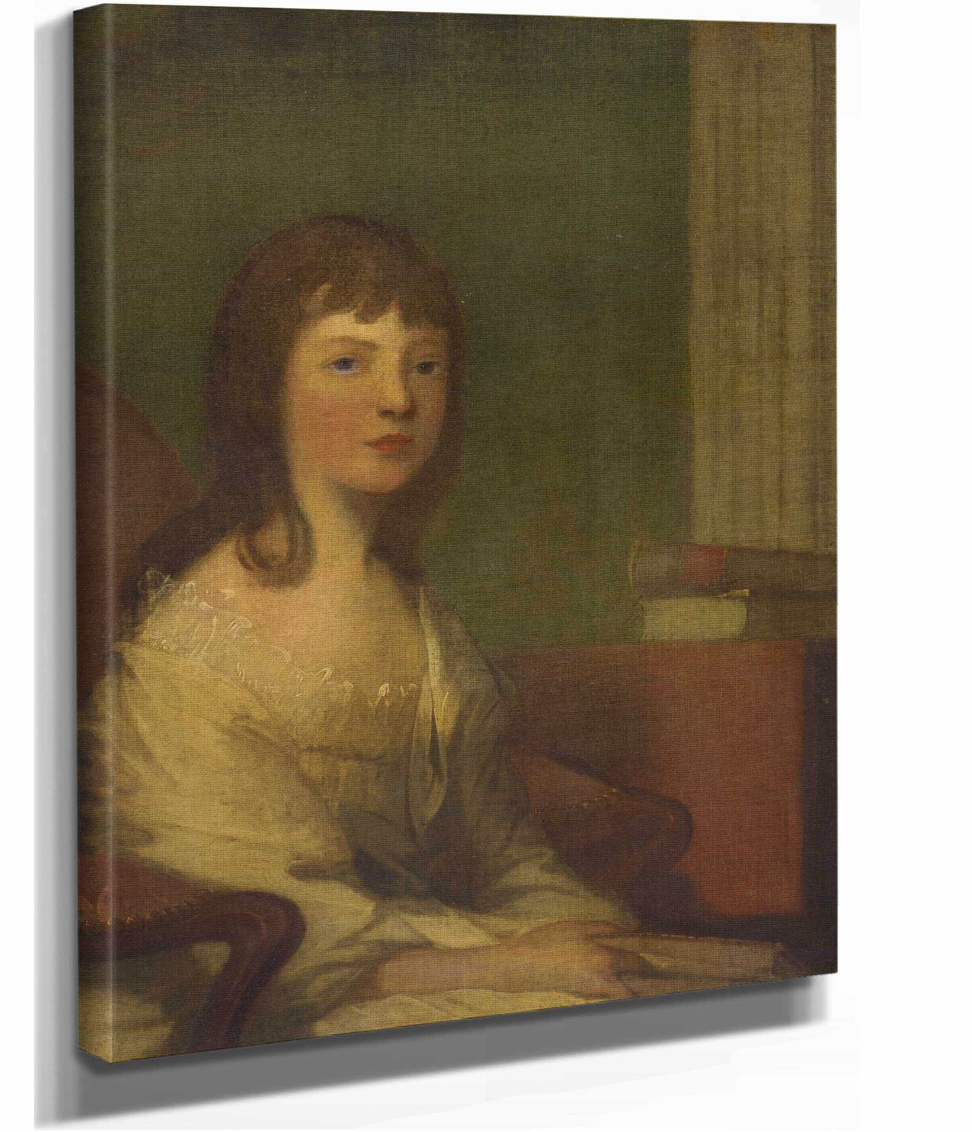 Theodosia Burr Alston by Gilbert Stuart - Image 2